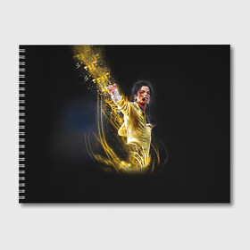 Альбом для рисования с принтом Michael Jackson в Петрозаводске, 100% бумага
 | матовая бумага, плотность 200 мг. | Тематика изображения на принте: майкл джексон