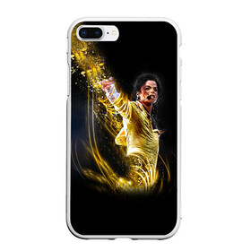 Чехол для iPhone 7Plus/8 Plus матовый с принтом Michael Jackson в Петрозаводске, Силикон | Область печати: задняя сторона чехла, без боковых панелей | Тематика изображения на принте: майкл джексон