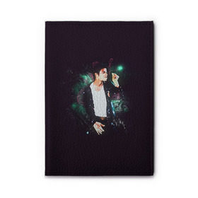 Обложка для автодокументов с принтом Michael Jackson в Петрозаводске, натуральная кожа |  размер 19,9*13 см; внутри 4 больших “конверта” для документов и один маленький отдел — туда идеально встанут права | майкл джексон
