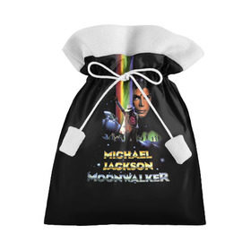 Подарочный 3D мешок с принтом Michael Jackson в Петрозаводске, 100% полиэстер | Размер: 29*39 см | майкл джексон