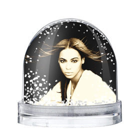 Снежный шар с принтом Beyonce в Петрозаводске, Пластик | Изображение внутри шара печатается на глянцевой фотобумаге с двух сторон | beyonce | бейонсе | музыка