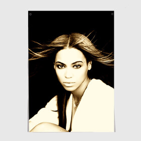 Постер с принтом Beyonce в Петрозаводске, 100% бумага
 | бумага, плотность 150 мг. Матовая, но за счет высокого коэффициента гладкости имеет небольшой блеск и дает на свету блики, но в отличии от глянцевой бумаги не покрыта лаком | beyonce | бейонсе | музыка