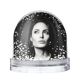 Снежный шар с принтом Анжелина Джоли в Петрозаводске, Пластик | Изображение внутри шара печатается на глянцевой фотобумаге с двух сторон | angelina jolie | американская актриса | анжелина джоли | режиссёр | фотомодель | ценарист