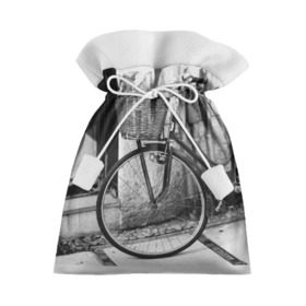 Подарочный 3D мешок с принтом Велосипед в Петрозаводске, 100% полиэстер | Размер: 29*39 см | bike | байк | велосипед | италия | стиль
