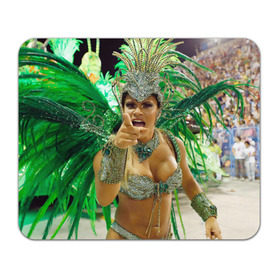 Коврик прямоугольный с принтом Карнавал в Рио в Петрозаводске, натуральный каучук | размер 230 х 185 мм; запечатка лицевой стороны | 