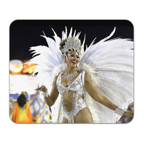 Коврик прямоугольный с принтом Карнавал в Рио в Петрозаводске, натуральный каучук | размер 230 х 185 мм; запечатка лицевой стороны | бразилия