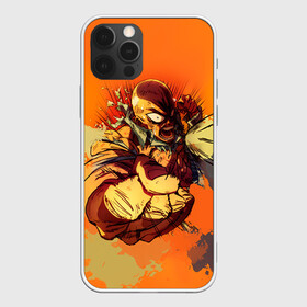 Чехол для iPhone 12 Pro с принтом One punch man в Петрозаводске, силикон | область печати: задняя сторона чехла, без боковых панелей | Тематика изображения на принте: anime | ван пач ман | ван пач мен | ванпанчман | ванпанчмен | ванпачман | ванпачмен | сайтама