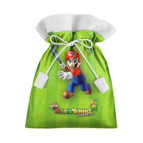 Подарочный 3D мешок с принтом Mario в Петрозаводске, 100% полиэстер | Размер: 29*39 см | nintendo | марио | нинтендо