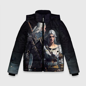 Зимняя куртка для мальчиков 3D с принтом Geralt and Ciri в Петрозаводске, ткань верха — 100% полиэстер; подклад — 100% полиэстер, утеплитель — 100% полиэстер | длина ниже бедра, удлиненная спинка, воротник стойка и отстегивающийся капюшон. Есть боковые карманы с листочкой на кнопках, утяжки по низу изделия и внутренний карман на молнии. 

Предусмотрены светоотражающий принт на спинке, радужный светоотражающий элемент на пуллере молнии и на резинке для утяжки | ciri | gerald | roach | wild hunt | witcher | ведьмак | ведьмы | геральд | дикая охота | йен | йеннифер | плотва | цири