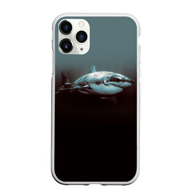 Чехол для iPhone 11 Pro матовый с принтом Акула в Петрозаводске, Силикон |  | акула | море | хищник