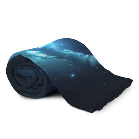 Плед 3D с принтом Atlantis Nebula в Петрозаводске, 100% полиэстер | закругленные углы, все края обработаны. Ткань не мнется и не растягивается | вселенная | галактика | звезда | космос | небеса