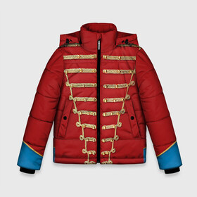 Зимняя куртка для мальчиков 3D с принтом Пиджак Майкла Джексона в Петрозаводске, ткань верха — 100% полиэстер; подклад — 100% полиэстер, утеплитель — 100% полиэстер | длина ниже бедра, удлиненная спинка, воротник стойка и отстегивающийся капюшон. Есть боковые карманы с листочкой на кнопках, утяжки по низу изделия и внутренний карман на молнии. 

Предусмотрены светоотражающий принт на спинке, радужный светоотражающий элемент на пуллере молнии и на резинке для утяжки | jackson | michael | джексон | костюм | майкл | одежда | пиджак