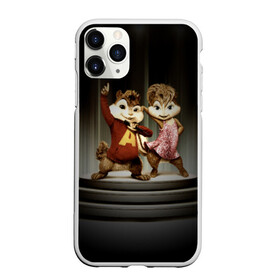 Чехол для iPhone 11 Pro матовый с принтом Бурундучки в Петрозаводске, Силикон |  | alvin | chipmunks | бурундуки | кино | фильм | элвин