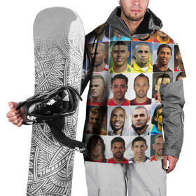 Накидка на куртку 3D с принтом Великие футболисты в Петрозаводске, 100% полиэстер |  | великие | звёзды | знаменитости | игроки | легендарные | лучшие | самые крутые | футбол | футболисты | элита