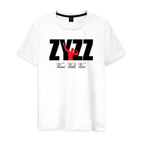 Мужская футболка хлопок с принтом Zyzz в Петрозаводске, 100% хлопок | прямой крой, круглый вырез горловины, длина до линии бедер, слегка спущенное плечо. | bodybuilding | zyzz | бодибилдинг | зиз | качок | мышцы