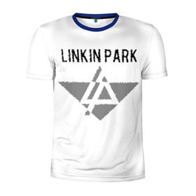 Мужская футболка 3D спортивная с принтом Linkin Park в Петрозаводске, 100% полиэстер с улучшенными характеристиками | приталенный силуэт, круглая горловина, широкие плечи, сужается к линии бедра | линкин парк