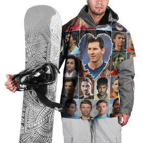 Накидка на куртку 3D с принтом Лионель Месси - лучший в Петрозаводске, 100% полиэстер |  | lionel messi | аргентина | барса | барселона | золотой мяч | лионель месси | лучшие футболисты | любимый игрок | мой любимец | самый крутой | сердце | футбол | я люблю