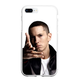 Чехол для iPhone 7Plus/8 Plus матовый с принтом Eminem в Петрозаводске, Силикон | Область печати: задняя сторона чехла, без боковых панелей | eminem | music | rap | usa | музыка | рэп | сша | эминем