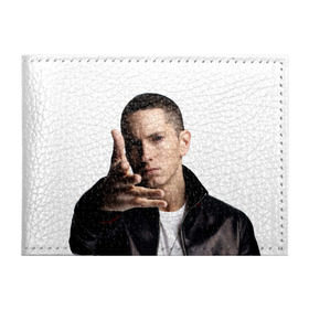 Обложка для студенческого билета с принтом Eminem в Петрозаводске, натуральная кожа | Размер: 11*8 см; Печать на всей внешней стороне | Тематика изображения на принте: eminem | music | rap | usa | музыка | рэп | сша | эминем