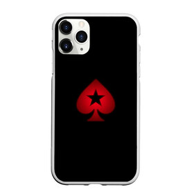 Чехол для iPhone 11 Pro матовый с принтом PokerStars в Петрозаводске, Силикон |  | poker | pokerstars | sport