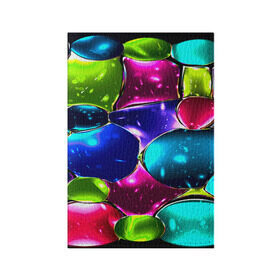 Обложка для паспорта матовая кожа с принтом Мозаика(стекло) в Петрозаводске, натуральная матовая кожа | размер 19,3 х 13,7 см; прозрачные пластиковые крепления | green | абстракции | гранж | мозаика | стекло | текстуры
