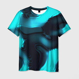 Мужская футболка 3D с принтом Lullaby в Петрозаводске, 100% полиэфир | прямой крой, круглый вырез горловины, длина до линии бедер | абстракт | абстракции | иллюзия | прикольные | текстуры