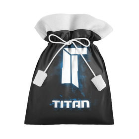 Подарочный 3D мешок с принтом TITAN в Петрозаводске, 100% полиэстер | Размер: 29*39 см | Тематика изображения на принте: csgo | dota | ксго | титан
