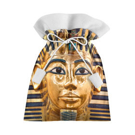 Подарочный 3D мешок с принтом Фараон в Петрозаводске, 100% полиэстер | Размер: 29*39 см | египет | фараон