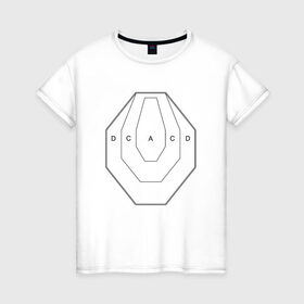 Женская футболка хлопок с принтом Мишень IPSC в Петрозаводске, 100% хлопок | прямой крой, круглый вырез горловины, длина до линии бедер, слегка спущенное плечо | мищшень | оружие | стрельба