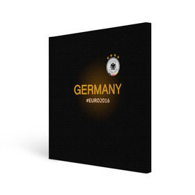 Холст квадратный с принтом Сборная Германии 2016 в Петрозаводске, 100% ПВХ |  | Тематика изображения на принте: germany