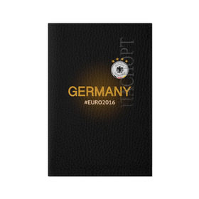 Обложка для паспорта матовая кожа с принтом Сборная Германии 2016 в Петрозаводске, натуральная матовая кожа | размер 19,3 х 13,7 см; прозрачные пластиковые крепления | Тематика изображения на принте: germany