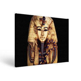 Холст прямоугольный с принтом Хатшепсут в Петрозаводске, 100% ПВХ |  | египет | женщина | золото | маска | фараон египта | хатшепсут