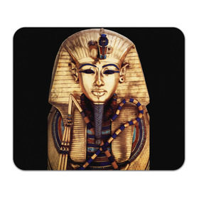 Коврик прямоугольный с принтом Хатшепсут в Петрозаводске, натуральный каучук | размер 230 х 185 мм; запечатка лицевой стороны | египет | женщина | золото | маска | фараон египта | хатшепсут