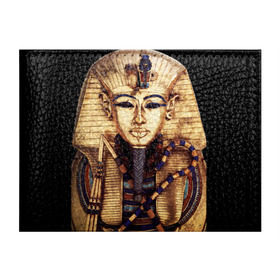 Обложка для студенческого билета с принтом Хатшепсут в Петрозаводске, натуральная кожа | Размер: 11*8 см; Печать на всей внешней стороне | египет | женщина | золото | маска | фараон египта | хатшепсут