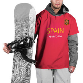 Накидка на куртку 3D с принтом Сборная Испании 2016 в Петрозаводске, 100% полиэстер |  | euro2016 | spain | испания