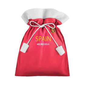 Подарочный 3D мешок с принтом Сборная Испании 2016 в Петрозаводске, 100% полиэстер | Размер: 29*39 см | euro2016 | spain | испания