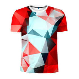 Мужская футболка 3D спортивная с принтом Абстракция в Петрозаводске, 100% полиэстер с улучшенными характеристиками | приталенный силуэт, круглая горловина, широкие плечи, сужается к линии бедра | абстракт | абстракции | иллюзия | прикольные | текстуры
