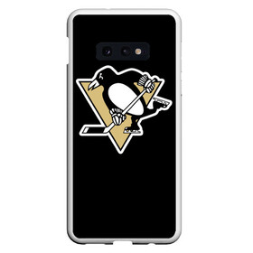 Чехол для Samsung S10E с принтом Pittsburgh Penguins Malkin в Петрозаводске, Силикон | Область печати: задняя сторона чехла, без боковых панелей | malkin | pittsburgh penguins | малкин