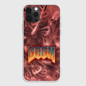 Чехол для iPhone 12 Pro Max с принтом Doom (Classic) в Петрозаводске, Силикон |  | Тематика изображения на принте: 90 | олдскул | скелет | череп