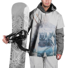 Накидка на куртку 3D с принтом Геральт Охота в Петрозаводске, 100% полиэстер |  | Тематика изображения на принте: gerald | wild hunt | witcher | ведьмак | геральд | дикая охота