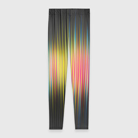 Леггинсы 3D с принтом Спектр в Петрозаводске, 80% полиэстер, 20% эластан | Эластичный пояс, зауженные к низу, низкая посадка | мерцание | радуга | свет | свечение | сияние | спектр | цвета | эквалайзер