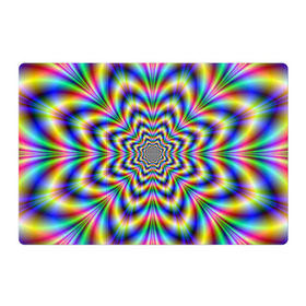 Магнитный плакат 3Х2 с принтом Красочная иллюзия в Петрозаводске, Полимерный материал с магнитным слоем | 6 деталей размером 9*9 см | гипноз | движение | красочный фон | обман зрения | оптическая иллюзия | погружение | текстура | фокус