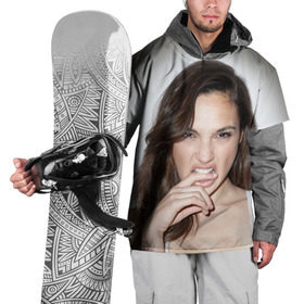 Накидка на куртку 3D с принтом Галь Гадот в Петрозаводске, 100% полиэстер |  | gal gadot | израильская актриса
