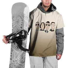 Накидка на куртку 3D с принтом Arctic Monkeys 1 в Петрозаводске, 100% полиэстер |  | 