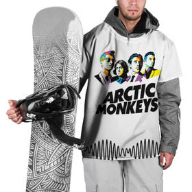 Накидка на куртку 3D с принтом Arctic Monkeys 2 в Петрозаводске, 100% полиэстер |  | am | arctic | arctic monkeys | monkeys | rock | алекс тёрнер | амы | арктические мартышки | джейми кук | мартышки | мэтт хелдерс. ам | ник омэлли | ник о’мэлли | рок