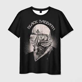 Мужская футболка 3D с принтом Black Sabbath в Петрозаводске, 100% полиэфир | прямой крой, круглый вырез горловины, длина до линии бедер | black sabbath