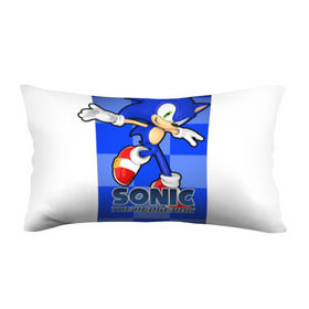 Подушка 3D антистресс с принтом Sonic The-Hedgehog в Петрозаводске, наволочка — 100% полиэстер, наполнитель — вспененный полистирол | состоит из подушки и наволочки на молнии | sega sonic
