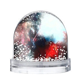 Водяной шар с принтом Expressive в Петрозаводске, Пластик | Изображение внутри шара печатается на глянцевой фотобумаге с двух сторон | rainbow | краска | прикольные | радуга | текстуры | штрихи