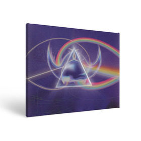 Холст прямоугольный с принтом Pink Floyd в Петрозаводске, 100% ПВХ |  | Тематика изображения на принте: pink floyd