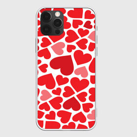 Чехол для iPhone 12 Pro Max с принтом Сердечки в Петрозаводске, Силикон |  | Тематика изображения на принте: девушка | любовь | сердечко | сердце
